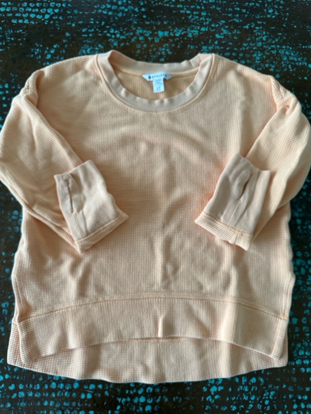 Athleta Coaster Luxe Waffle Sweatshirt - Picture 5 of 5